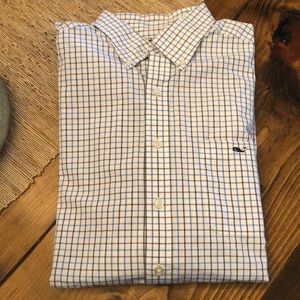 Vineyard Vines Slim Fit Tucker Shirt, Large